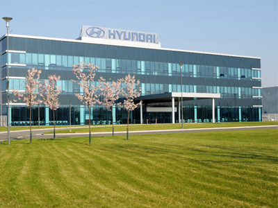 HYUNDAI Nošovice – průmyslová instalace